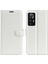 Xiaomi Için Redmi K50 Ultra 5g Anti-Çizelge Telefon Kapağı Litchi Doku Folio Flip Cüzdan Kılıf Pu Deri Stand Koruyucu Kabuk-Beyaz (Yurt Dışından) 1