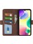Xiaomi Için Redmi 10A Dokulu Pu Deri Folio Flip Telefon Kılıfı Çift Manyetik Toka Kabuğu Cüzdan Stand-Brown (Yurt Dışından) 2