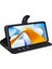 Xiaomi Için Poco C40 4g Çizgi Anti-Çizelge Litchi Doku Pu Pu Deri Tam Koruma Kılıfı Flip Stand Cüzdan Telefon Kapak Black (Yurt Dışından) 3