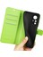 Xiaomi Için Redmi K50 Ultra 5g Çizgiye Karşı Anti-Çizelge Telefon Kapağı Litchi Doku Folio Flip Cüzdan Kılıfı Pu Deri Stand Koruyucu Kabuk Yeşili (Yurt Dışından) 4