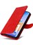 Xiaomi Redmi Için 11 Prime 4g Ayçiçeği Baskılı Pu Deri Kılıf Stand Cüzdan Cüzdan Flip Manyetik Koruyucu Kapak El Strap-Red ile (Yurt Dışından) 5