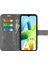 Xiaomi Için Redmi A1 4g/a2 4g Buzağı Dokusu Pu Deri Deri Telefon Stand Cüzdan Kılıfı Kare Manyetik Kıta Şok Geçirmez Kapak Grey (Yurt Dışından) 2