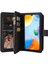 Xiaomi Redmi Için 10C Cüzdan Stand Deri Kılıf Çok Kart Yuvası Fermuar Cep Folio Flip Telefon Kapak Black (Yurt Dışından) 3