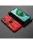 Xiaomi Için Redmi Note 11E 5g/redmi 10 5g/10 Prime+ 5g Telefon Kılıfı Kickstand Hirbrid Pc Soft Tpu Şok Emilim Kapak-Kırmızı (Yurt Dışından) 5
