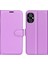 Xiaomi Poco M5 Için 4g Folio Flip Telefon Kılıfı Litchi Doku Pu Deri Damla Damla Koruyucu Koruyucu Kapak Cüzdan Stand-Purple (Yurt Dışından) 1