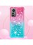 Xiaomi Için Yb Quicksand 12 Lite 5g Yumuşak Tpu Arka Kapak Anti-Damla Gradyan ve Akan Sıvı Dekor Kabuk-Pembe/gök Mavisi (Yurt Dışından) 2