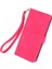 Xiaomi Için 12 Lite Anti-Çizik Pu Deri Cüzdan Telefon Kasası Standı Manyetik Kapanma Cilt Dokunuşu Hissi Şok Geçirmez Tutar Flip Cover-Rose (Yurt Dışından) 5