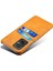 Xiaomi Redmi Için Damla Geçirmez Cep Telefonu Kapağı 11 Prime 4g Çift Kart Yuvaları Pu Deri Kaplamalı Pc Telefon Vaka-Orange (Yurt Dışından) 3