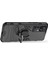 Xiaomi Redmi K50 Için Ultra 5G/12T 5g Ağır Hizmet Zırh Koruyucu Kapak Parmak Yüzüğü Kickstand Anti-Slip Sert Pc Yumuşak Tpu Şok Geçirmez Kasa-Siyah (Yurt Dışından) 5