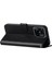 Cep Telefonu Xiaomi Redmi 10C 4g Için Cephane Cüzdan Kapağı, Soygun Stand Stand Anti-Çizelge Pu Deri Telefon Kılıfı Kayış-Black (Yurt Dışından) 5