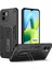Xiaomi Redmi A1 4g/a2 4g Kickstand Telefon Kasa Yüzüğü Kayışı Pc+Tpu Telefon Kapak Black (Yurt Dışından) 1