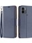 Xiaomi Için Bf Deri Kılıfı Redmi A1 4g/a2 4g/a1+ 4g/a2+ 4g/poco C50 4g Litchi Doku Pu Deri Deri Cüzdan Kitap Stili Kutu Manyetik Toka Stand Telefon Kapak Dark Mavi (Yurt Dışından) 1