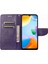 Xiaomi Redmi Için 10C Kelebek Çiçeği Baskılı Folio Flip Pu Deri Kılıf Stand Cüzdan Kapak Morası (Yurt Dışından) 2