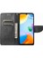 Xiaomi Redmi Için 10C Kelebek Çiçek Baskılı Folio Flip Pu Deri Kılıf Stand Cüzdan Kapak Black (Yurt Dışından) 2