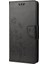 Xiaomi Redmi Için 10C Kelebek Çiçek Baskılı Folio Flip Pu Deri Kılıf Stand Cüzdan Kapak Black (Yurt Dışından) 5