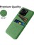 Çift Kart Yuvaları Bez+Pc Kılıfı Xiaomi Redmi 10A 4g, Kumaş Doku Anti-Fall Koruyucu Telefon Kapak Yeşil (Yurt Dışından) 3