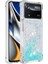 Xiaomi Poco X4 Pro 5g Sıvı Glitter Telefon Koruyucu Kılıf Hareketli Hızlı ve Yüzen Tpu Yastık Net Kapak Mavisi/pentagramlar (Yurt Dışından) 1