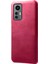 Xiaomi Için 12 Lite 5g Giyim Dayanıklı Buzağı Dokulu Pu Deri Kaplama Sabit Pc Anti-Drop Cep Telefon Kılıfı Kapak-Rose (Yurt Dışından) 1