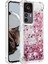 Xiaomi 12T 5G/12T Pro 5g/redmi K50 Ultra 5g Tpu Tpu Tpu Kılıf Sıvı Yüzen Glitter Pullar Koruyucu Telefon Kapak Gül Sol/kalpler (Yurt Dışından) 1