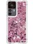Xiaomi 12T 5G/12T Pro 5g/redmi K50 Ultra 5g Tpu Tpu Tpu Kılıf Sıvı Yüzen Glitter Pullar Koruyucu Telefon Kapak Gül Sol/kalpler (Yurt Dışından) 3