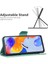 Bf Baskı Desen Kelebekleri Xiaomi Redmi Için Baskılı Telefon Kılıfı 10C Şok Geçirmez Cüzdan Strap-Yeşili Deri Kapak (Yurt Dışından) 2