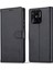Xiaomi Redmi 10C Koruyucu Kabuk Için, Dokulu Pu Deri Manyetik Toka Cüzdan Stand-Black ile (Yurt Dışından) 1