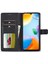 Xiaomi Redmi 10C Koruyucu Kabuk Için, Dokulu Pu Deri Manyetik Toka Cüzdan Stand-Black ile (Yurt Dışından) 3
