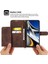 Xiaomi Poco Poco X4 Pro 5g Için Pu Deri Flip Telefon Kılıfı, Baskılı Çiçekler Çoklu Kart Yuvası Cilt Tahkisi Anti-Drop Akıllı Telefon Kapak Stand Straps-Brown (Yurt Dışından) 5