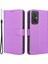 Xiaomi Redmi Için 11 Prime 4g Pu Deri Stand Manyetik Kapatma Cep Telefonu Kapağı Elmas Doku Elmas Doku Strap-Purple ile Flip Cüzdan Telefon Kapağı (Yurt Dışından) 1