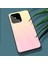 Xiaomi Redmi Için 10C Cep Telefonu Koruma Gradyan Renk Temsilli Cam Geri+Yumuşak Tpu Kenar Case-Gold/pembe (Yurt Dışından) 5