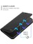 Xiaomi Poco X4 Pro 5g Anti-Fall Litchi Doku Telefon Cüzdan Stand Rhombus Desenli Rfıd Engelleme Koruyucu Case Black (Yurt Dışından) 4