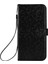 Xiaomi Için Poco C40 4g Anti-Çizelge Folio Flip Kapak Standı Cüzdan Telefon Kılıfı Dot Deseni Tpu+Pu Deri Koruyucu Kabuk Black (Yurt Dışından) 2