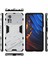 Xiaomi Poco X4 Pro 5g Çift Katmanlı Tasarım Tpu+Pc Case Kickstand Heavy Hizmet Zırhı Kapak-Beyaz (Yurt Dışından) 5