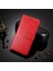 Pu Deri Cüzdan Xiaomi Redmi Için Manyetik Telefon Kılıfı 11 Prime 4g, Çılgın At Doku Standı Özellik Kabuk Kapağı Strap-Red ile (Yurt Dışından) 2