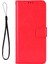 Pu Deri Cüzdan Xiaomi Redmi Için Manyetik Telefon Kılıfı 11 Prime 4g, Çılgın At Doku Standı Özellik Kabuk Kapağı Strap-Red ile (Yurt Dışından) 3