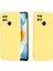 Xiaomi Poco C40 4g Için Sıvı Silikon Telefon Kılıfı, Yumuşak Fiber Astar Strap-Sarı (Yurt Dışından) 2