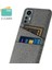 Xiaomi Için 12 Lite 5g Ultra Ince Kumaş Doku Çift Kart Yuvası ile Çizgiye Dayanıklı Telefon Kılıfı Giyim Dayanıklı Telefon Kabuk Grey (Yurt Dışından) 3