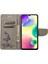 Xiaomi Için Redmi 10A Pu Deri Kelebek Çiçeği Baskılı Kılıf Stand Cüzdan Tasarım Telefon Koruyucu Kapak Grey (Yurt Dışından) 4