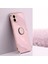 Xiaomi Redmi A1 4g/a2 4g Için Xinli Kickstand Telefon Kılıfı, Elektrokaplama Altın Kenar Tpu Telefon Kapağı Halka Tutucu-Mor ile (Yurt Dışından) 5