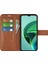 Xiaomi Için Redmi Note 11E 5g/redmi 10 5g/redmi 10 Prime+ 5g Dokulu Pu Deri Kapak Standı Özellik Manyetik Kapatma Şok Geçirmez Flip Cüzdan Kılıf Işık Kahverengi (Yurt Dışından) 3