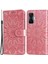 Xiaomi Redmi K50 Gaming Için 5g/poco F4 Gt Manyetik Kapatma Pu Deri Kılıf Ayçiçeği Basılı Stand Flip Cüzdan Telefon Kapağı Strap-Pink ile (Yurt Dışından) 1
