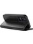 Xiaomi Için Poco F4 5g/redmi K40S 5g Şok Geçirmez Folio Flip Telefon Kılıfı Pu Deride Dirençli Çılgın At Doku Cüzdan Stand Iyi Koruma Kapak Black (Yurt Dışından) 4