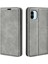 Xiaomi Için Redmi A1 4g/a2 4g Cilt Düzenli Duygu Pu Deri Kılıf Manyetik Otomatik Kapanış Tam Koruma Telefon Stand Cüzdan Kapak-Grey (Yurt Dışından) 1