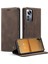 Xiaomi Için 12 Lite 5g Pu Deri Cüzdan Kılıfı Manyetik Otomatik Absorbed Stand Telefon Case-Coffee (Yurt Dışından) 1