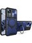 Xiaomi 12T 5G/12T Pro 5g/redmi K50 Ultra Pc+Tpu Ring Kickstand Kapak Slayt Lens Koruması Telefon Vaka-Mavisi (Yurt Dışından) 1