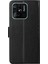 Xiaomi Redmi Için 10C Stand Pu Deri Kılıf Baskılı Baykuş Ağacı Desen Cüzdan Kapağı Strap-Black (Yurt Dışından) 5