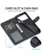 Xiaomi Için Poco M4 Pro 4g Iyi Korumalı Dokulu Pu Deri Flip Folio Stand Cüzdan Kasa Telefon Kılıfı Kapak Black (Yurt Dışından) 5