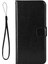 Pu Deri Cüzdan Xiaomi Redmi Için Manyetik Telefon Kılıfı 11 Prime 4g, Çılgın At Doku Standı Özellik Kabuk Kapağı Strap-Black (Yurt Dışından) 3