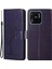 Xiaomi Redmi Için 10C Stand Pu Deri Kılıf Strap-Dark Mor ile Baskalı Baykuş Ağacı Desen Cüzdan Kapağı (Yurt Dışından) 1