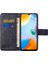 Xiaomi Redmi Için 10C Stand Pu Deri Kılıf Strap-Dark Mor ile Baskalı Baykuş Ağacı Desen Cüzdan Kapağı (Yurt Dışından) 3